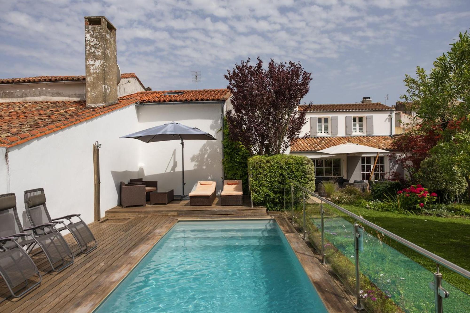 Hotel La Martinoise Garden Saint-Martin-de-Ré Habitación foto